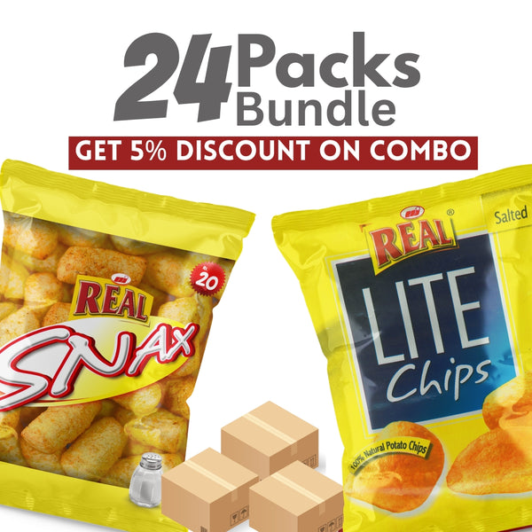 2 Flavor Combo – Corn Puffs (Salted + Light Chips Salt )