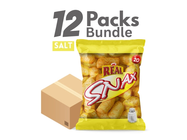 Bulk Pack – Real Lite Salt Chips – 12 Packs of Crispy Goodness!