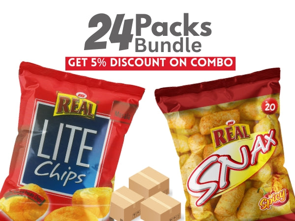 2 Flavor Combo – Corn Puffs (Spicy + Light Masala Chips )