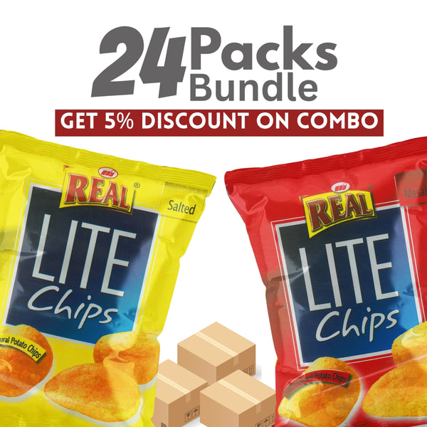 2 Flavor Combo – Real Light (Spicy + Light Salted Chips )