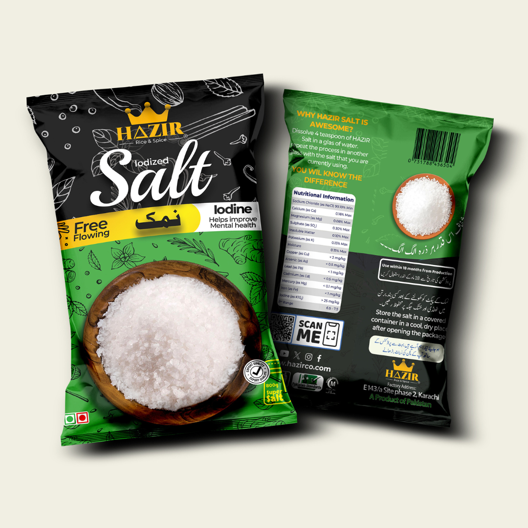 Hazir- Iodized Salt (Green)