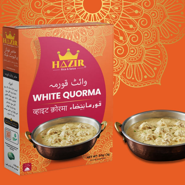 Rich White Qorma Masala - Hazir